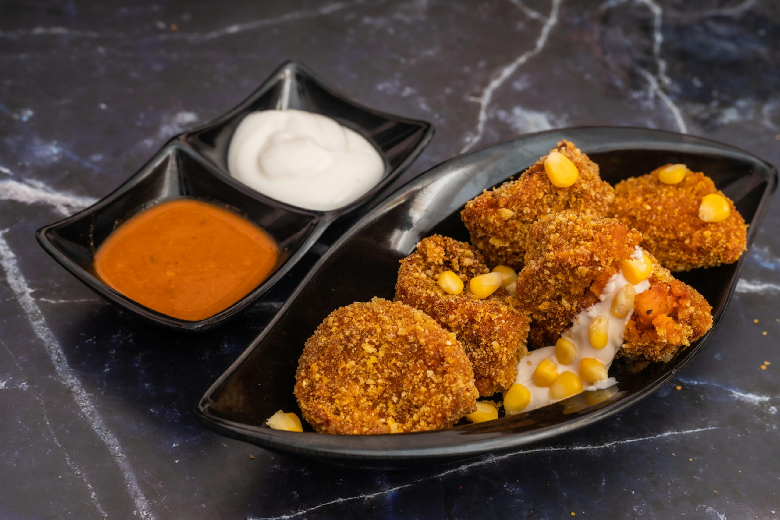 Cheese Corn Crunchy Momos